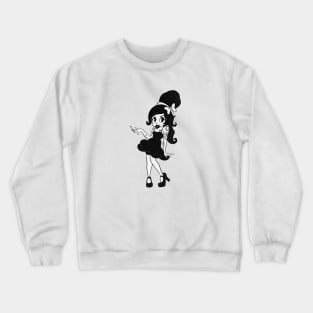 Amy in 1930s rubberhose style Crewneck Sweatshirt